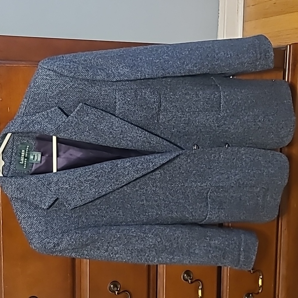 LAUREN RALPH LAUREN SIZE 10 WOOL VINTAGE JACKET